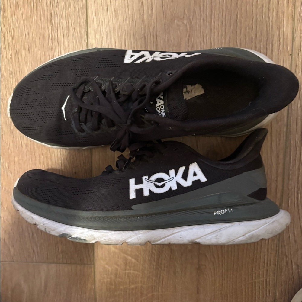 Hoka Black Athletic Sneakers